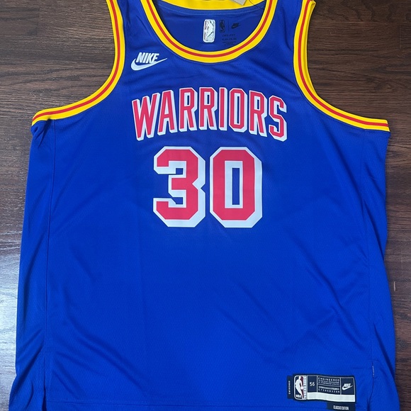 NWT Stephen Curry Golden State Warriors Nike Hardwood Classic Jersey 2021/22 XXL